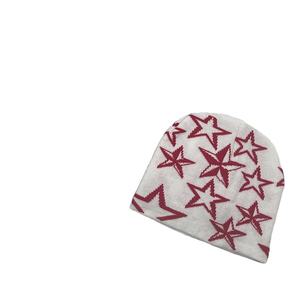 Gorros personalizados al por mayor gorro de punto Jacquard con logotipo personalizado adulto 100% acrílico Toque sombreros Unisex 2026 - Product Image 3