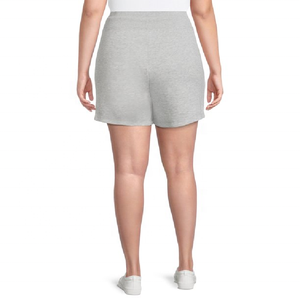 Short d'entraînement de gymnastique à séchage rapide en polaire de grande taille pour femmes avec marque privée pour le yoga et le fitness - Product Image 3