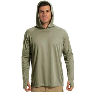 Customized Your Logo Waterproof UPF50+ <b>Fishing</b> <b>Hoodie</b> Sun Protection <b>Fishing</b> Wear Moisture Wicking Long Sleeve <b>Fishing</b> Shirts - Product Image 6