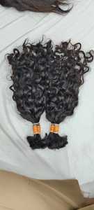 Cheveux humains indiens naturels Différents types de cheveux bouclés, cheveux crépus bouclés, extension de cheveux humains indiens non traités Cheveux indiens bruts - Product Image 6