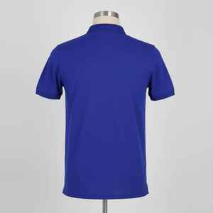 Chemises de golf tricotées personnalisées avec logo brodé, design de poche anti-plis – Vente en gros de couleurs unies pour hommes - Product Image 4