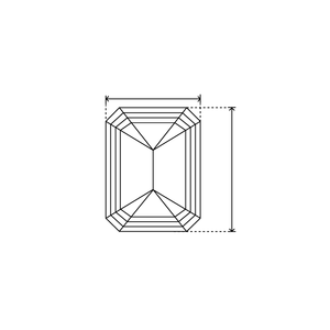 เพชรสังเคราะห์1.03 CT มรกตชั้นดีหินหลวมที่ผ่านการรับรองจาก Gia สำหรับแหวนหมั้นออกแบบได้ตามต้องการเครื่องประดับสุดหรู - Product Image 2