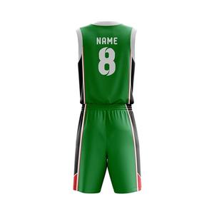 OEM Cool Basketball Practice Jersey Crea tu propio logotipo Equipo Uniformes de baloncesto Set Sublimación Transpirable Uniforme de baloncesto - Product Image 5