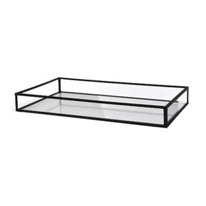 Modern Rectangular Silver Metal <b>Mirror</b> Tray Stainless Steel Decorative Storage Tray For Home Hotel Restaurant Luxury <b>Mirror</b> Tray - Product Image 4