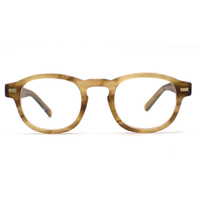 Belight optique Nature noir blanc corne de buffle forme classique monture de lunettes Design Unique