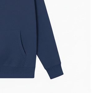 Sweat-shirt à capuche unisexe à col montant Vente en gros Sweat-shirt à fermeture éclair quart logo personnalisé Couleur Taille Options pour l'automne - Product Image 4