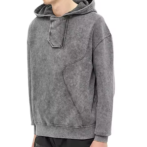 เสื้อสเวตเชิ้ตมีฮู้ดผ้าคอตตอน/โพลีเอสเตอร์ผ้าเฟรนช์เทอร์รี่สำหรับฤดูหนาวแบบหนา3D ออกแบบได้ตามต้องการ - Product Image 5