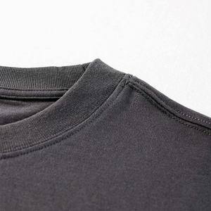 2025 OEM venta al por mayor de alta calidad de talla grande de microfibra hombro caído camiseta para hombres 100% algodón hombres camiseta de gran tamaño - Product Image 4