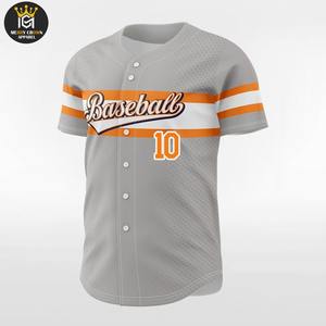 เสื้อเบสบอลผ้าโพลีเอสเตอร์สำหรับผู้ชายเครื่องแบบกีฬาสั่งทำใหม่บริการ OEM ตามสั่งพร้อมตัวเลือกขนาดพิเศษ - Product Image 5