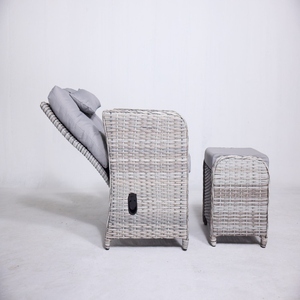 Fábrica al aire libre de alta calidad al por mayor de ratán moderno de lujo más Popular Patio sentado conjunto de venta de muebles de jardín - Product Image 4