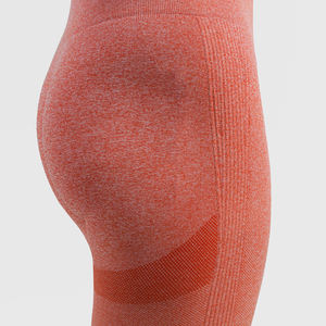 Venta caliente personalizable Premium elástico media cintura Yoga Leggings para mujeres de alta calidad transpirable pantalones sólidos precio razonable - Product Image 5