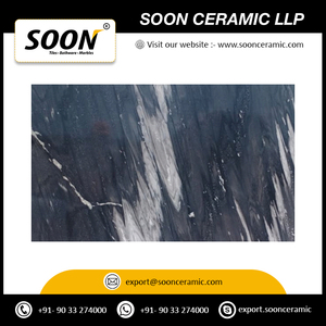 Dalle de grès nuage noir naturel de qualité supérieure 30x60 cm, surface flammée, texture nuageuse, design moderne pour revêtements de sol et panneaux muraux - Product Image 2