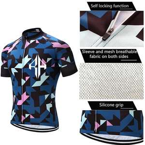 Nouveaux ensembles de cyclisme de sublimation pour hommes 100% polyester de qualité supérieure prix bon marché Logo personnalisé pour hommes - Product Image 6
