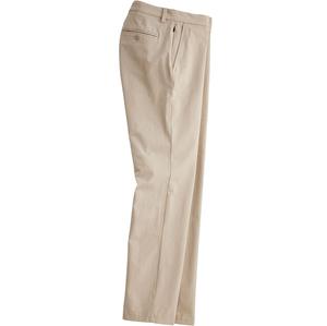 Pantalon chino homme 100% coton, style neuf, coupe slim, pour le bureau, pantalon habillé uni pour garçons, pantalon formel pour hommes. - Product Image 1