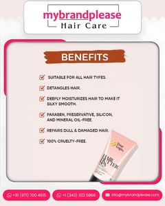 มาสก์บำรุงผมแบบ2-in-1ครีมทาสปาน้ำมันอาร์แกนให้ความชุ่มชื่นเป็นพิเศษสำหรับผมหมองคล้ำ - Product Image 4