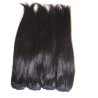 Ekstensi Rambut Remy Vietnam Super Double Drawn Grosir, Lurus Keriting Alami, Mentah Tanpa Proses, Virgin Human Hair
