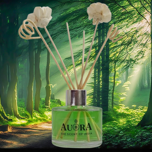 Premium Pinacolada Reed Difusor Set Botella de vidrio Rattan Sticks 50 ml Aceite esencial de larga duración + Aromas indios Precio de fábrica - Product Image 4