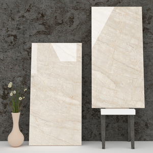 Carreaux de sol en porcelaine vitrifiée à faible absorption d'eau, best-seller, fabrication en Inde pour les halls d'hôtel. - Product Image 1