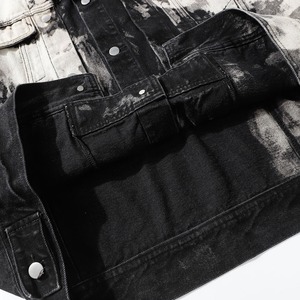 Veste denim à logo personnalisé en vente pour hommes à bas prix Vêtements décontractés Vestes denim chaudes et respirantes de haute qualité pour hommes - Product Image 3