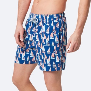 2024 New Arrival Custom <b>Men's</b> Gym Swimwear Luxury OEM Board Printed Allover Floral <b>Pattern</b> Beach <b>Shorts</b> 100% Polyester - Product Image 1