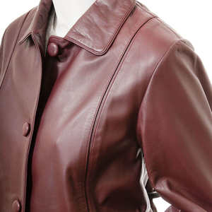 <b>Women's</b> Custom Slim Faux Leather Quilted Biker <b>Jacket</b> Satin Fashionable Spring Autumn Ladies' PU Leather <b>Jacket</b> <b>Women's</b> Wear - Product Image 3