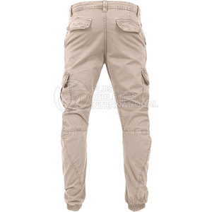 Pantalones de calle para hombre con cierre de cremallera y aspecto urbano para la moda diaria, pantalones de calle relajados para hombre - Product Image 3