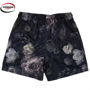 OEM Custom 5 Inch Inseam Gym Basketball Mesh Shorts New Design Double <b>Layer</b> Cotton Spandex Sublimated Blank Solid Pattern - Product Image 2
