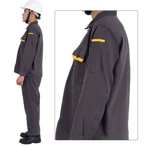 Conjunto de ropa de trabajo de soldadura de construcción personalizable transpirable de talla grande de alta visibilidad para hombres y mujeres - Product Image 4