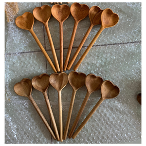 Cuchara de madera vietnamita ecológica Uso en la cocina Logotipo Imprimir Opción de regalo OEM compatible - Product Image 6