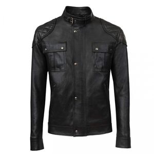 Producto de alta demanda, cantidad a granel, chaqueta de cuero para hombre a la venta, chaqueta de cuero para hombre fabricada profesionalmente para hombre - Product Image 1