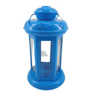 Nouveau métal lanterne vert revêtement en poudre bougeoir pour jardin et décoration de table personnalisé à la main en vrac - Product Image 2