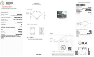 Top Grade 5.09 Carat Taille Coussin Coupe VVS2 Clarité IGI Certifié Diamant Blanc Cultivé en Laboratoire Lâche pour la Fabrication de Bijoux Utilisation OEM ODM - Product Image 3