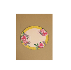 ขาตั้งสามขาแบบเรียบ MDF ทรงกลมพิมพ์ลายสำหรับเคลือบเงาทำด้วยมือ - Product Image 5