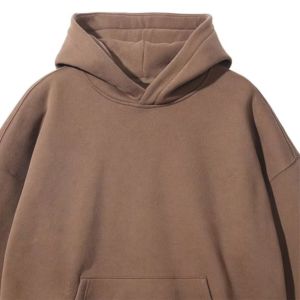 2025 sudaderas con capucha personalizadas teñidas lisas de alta calidad para hombre y mujer 100% algodón Top moda polar invierno pulóver cremallera Sudadera con capucha - Product Image 3