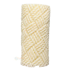 Bougies piliers écologiques en cire de soja tissée pour décoration de maison festive Pâques Noël Halloween Anniversaires Autres célébrations - Product Image 5