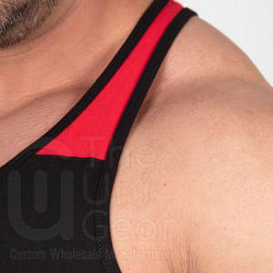 2025 Camisetas sin mangas de compresión informales para hombres Ropa cómoda al por mayor con logotipo personalizado Nuevo diseño - Product Image 3