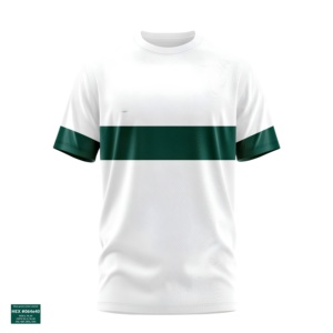 T-shirts bicolores à manches courtes pour hommes 100% coton Logo imprimé personnalisé col rond T-shirts surdimensionnés Vêtements respirants Vêtements - Product Image 3