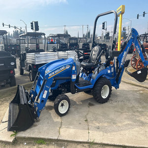 Tractor de Ruedas Holln Workmaster 25S con Plataforma de Corte de 60 Pulgadas, Tractor Agrícola de 40 HP 4x4 con Bomba 4WD y Componentes Centrales de Rodamientos - Product Image 1