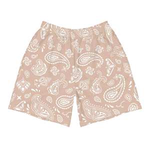 Shorts de Verano Personalizados al por Mayor para Hombre, Transpirables, de Nailon, para Playa, Sublimados, con Estampado Paisley - Product Image 1