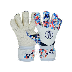 Hard Soft <b>Latex</b> Foam Palm 2.5 mm Dumbo Backhand With 3 Inches Wrist Strap Polyester Body Mesh Professional Goalkeeper <b>Gloves</b> - Product Image 1