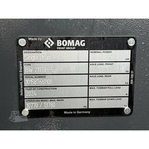 BOMAG BW211DH-5 2024, état neuf - Product Image 5