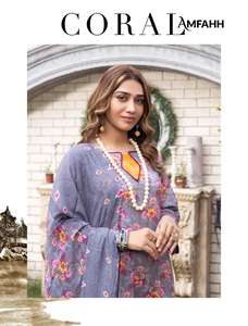 Lo último en ropa de invierno Lenin halwar kameez trajes para mujeres con un traje de Lenin modesto transpirable muy fino - Product Image 3