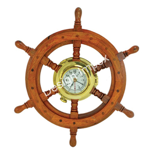 นาฬิกาแขวนผนังทองเหลืองสำหรับตกแต่งภายใน - Product Image 4