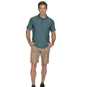 Fabrication de polos unis pour hommes Conception personnalisée Polos 100% coton Chemises polo pour hommes - Product Image 5