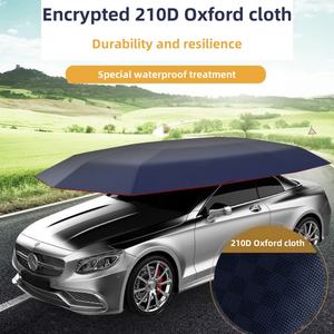 Mais novo Totalmente Controle Remoto Automático Outdoor Car Vehicle Tent Umbrella Sunshade Cover Feito de Oxford Pano Tampa Do Carro Durável - Product Image 2