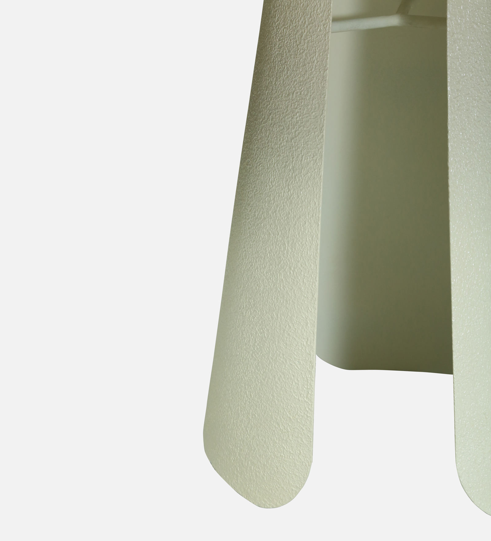 Texture rugueuse dans la finition blanche