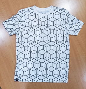 ROPA PERSONALIZADA AL POR MAYOR 100% ALGODÓN PEINADO BIO LAVADO HOMBRE CAMISETA ESTAMPADA PUFF DE ALTA CALIDAD CON MARCA DE ETIQUETA PRIVADA - Product Image 2