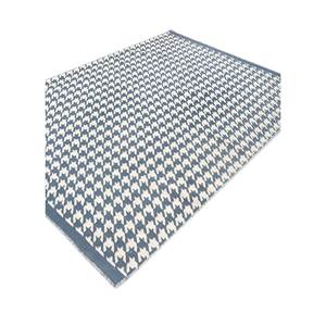 Alfombra de Lana Grande Alhambra Azul Kilim, Rectangular 9x12, Diseño Patchwork para el Hogar y Pasillo, Alfombras de Yute - ADWL-7049 (CS-01) - Product Image 2