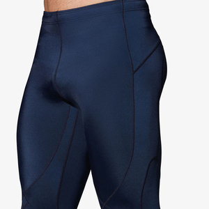 Pantalones de compresión deportivos para hombre, mallas deportivas de secado rápido de alta elasticidad para correr, mallas base de entrenamiento - Product Image 6