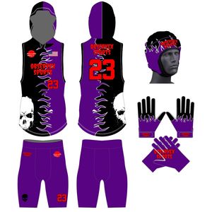 <b>Game</b> 7V7 Flag Football Uniform Set 100% Sublimated Breathable Quick Dry Moisture-Wicking Sleeveless Stretchable Fabric Custom - Product Image 5